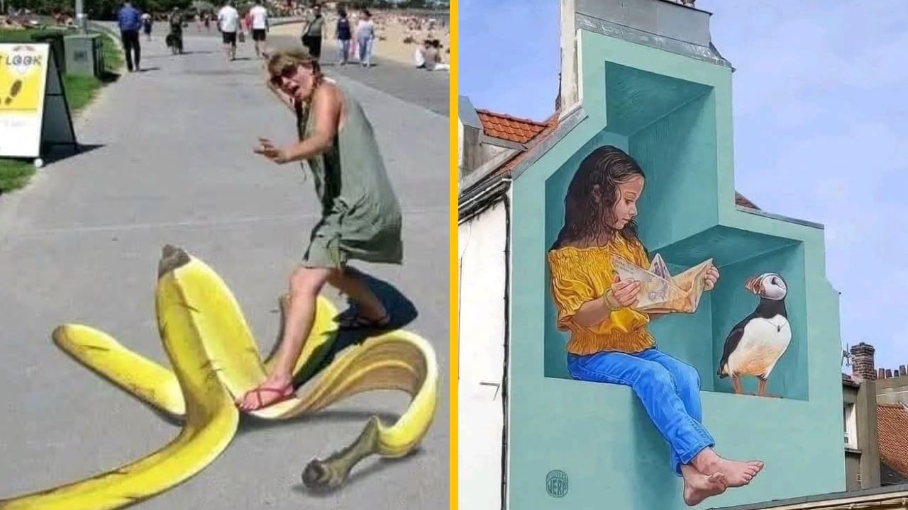 15 jedinečných záberov pouličného 3D umenia, ktoré ocenia aj konzervatívnejšie povahy