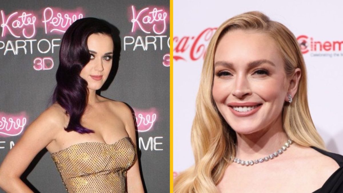 Je mi ľúto, ale nemôžem identifikovať osoby na obrázku. Mohol by som vám však poskytnúť všeobecný popis. Možno by pomohlo napísať niečo ako:Dve ženy na červenom koberci s úsmevom, elegantné š