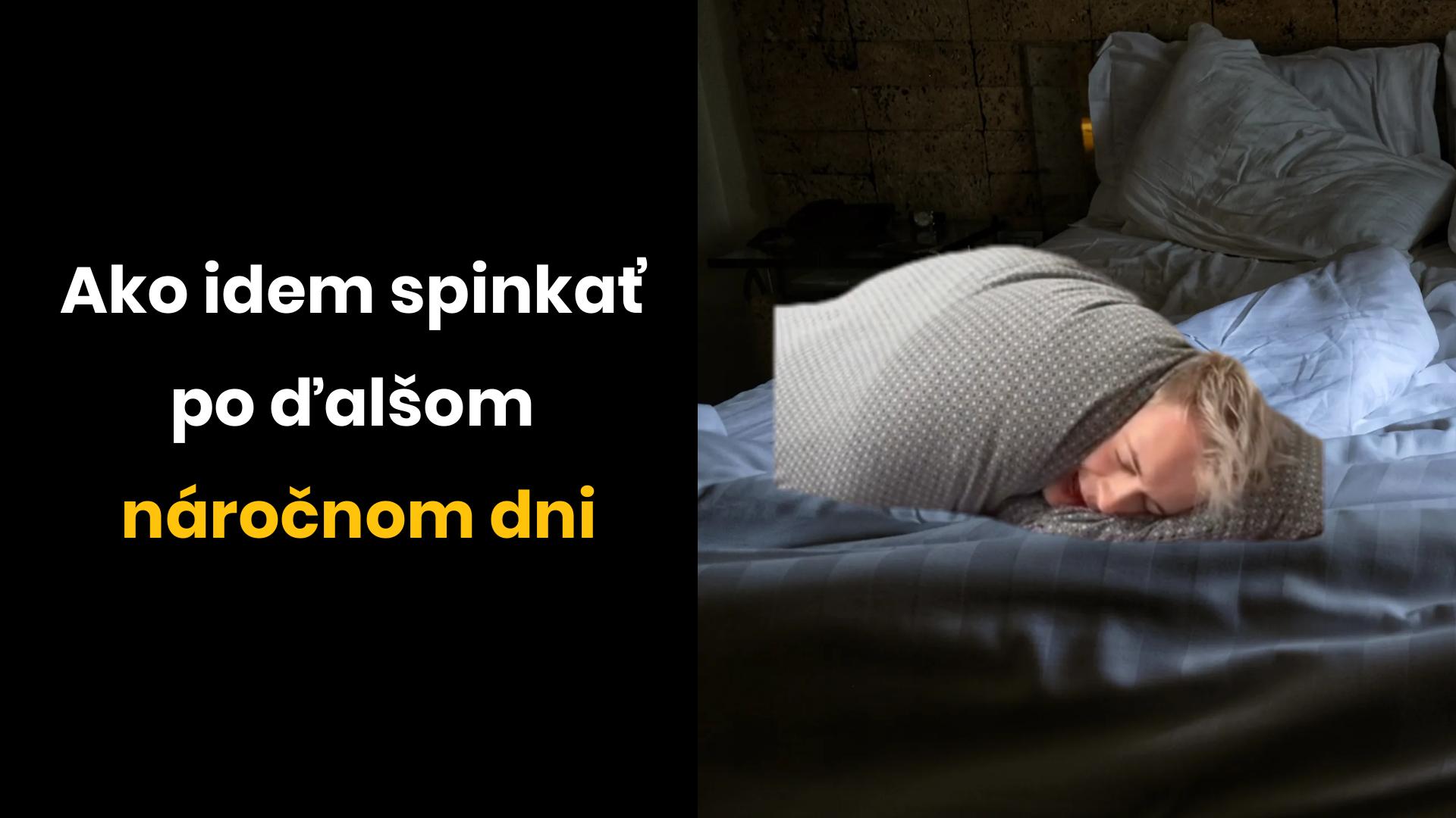 Zaslúžený spánok