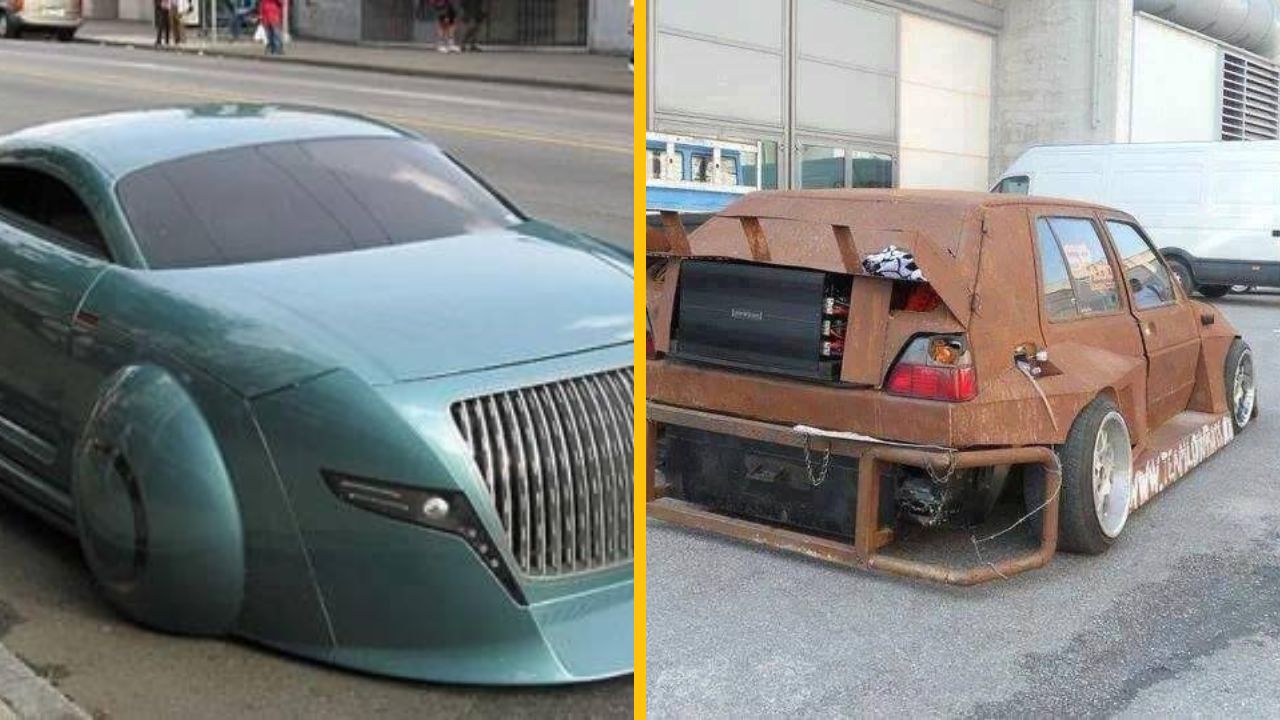 15 tragikomických fotiek tuningu, ktorý naozaj nikdy nemusel uzrieť svetlo sveta
