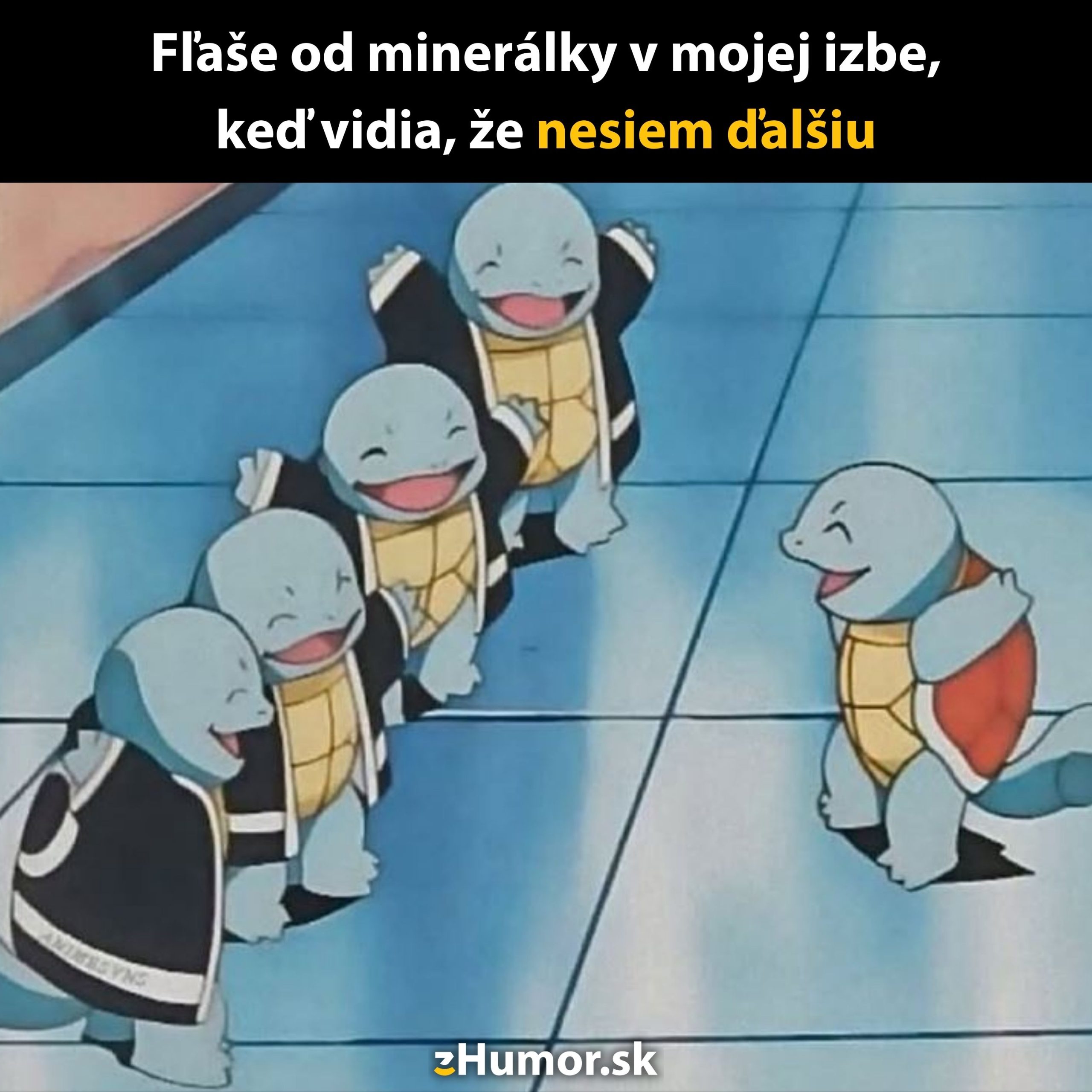 Kreslené korytnačky v čiernych okuliaroch s úsmevom, ako sa tešia na nový prírastok vo svojej skupine.