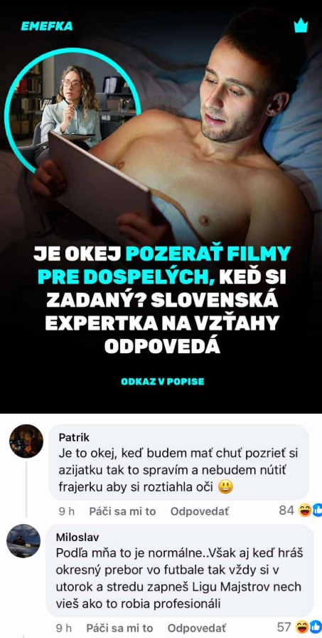 Muž sleduje tablet v posteli, téma: pozeranie filmov pre dospelých vo vzťahoch. Odpoveď odborníčky.