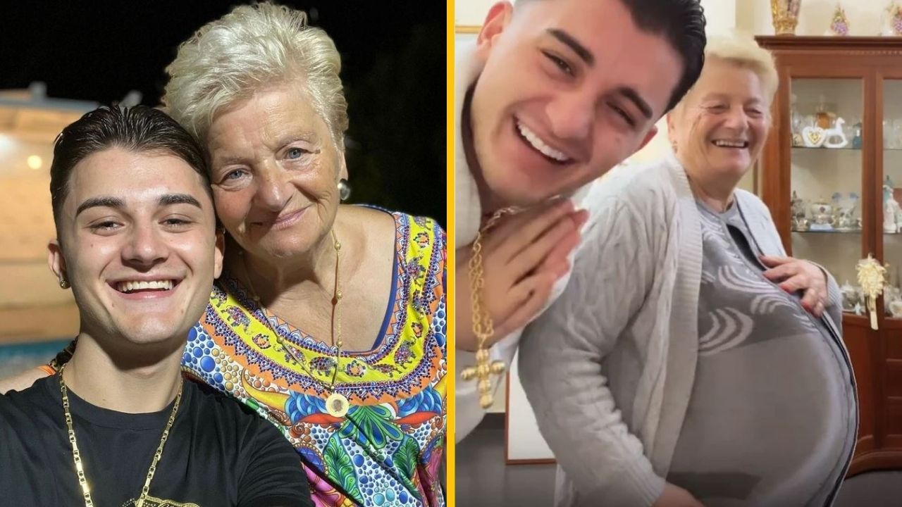 Ospravedlňujem sa, ale neviem určiť, kto je na fotografii. Môžem však vytvoriť alternatívny text:Mladý muž a staršia žena sa usmievajú na kameru doma a vonku.