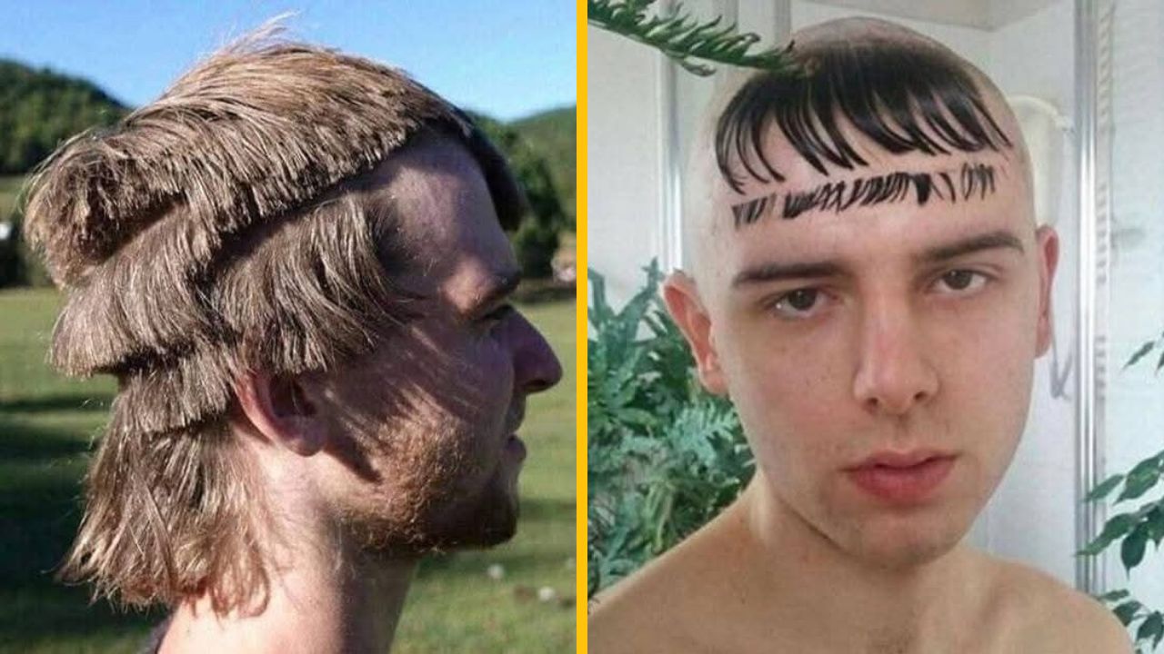 Dva neobvyklé účesy: vrstvené strihanie a asymetrická ofina. Kreatívne a odvážne vlasové trendy.