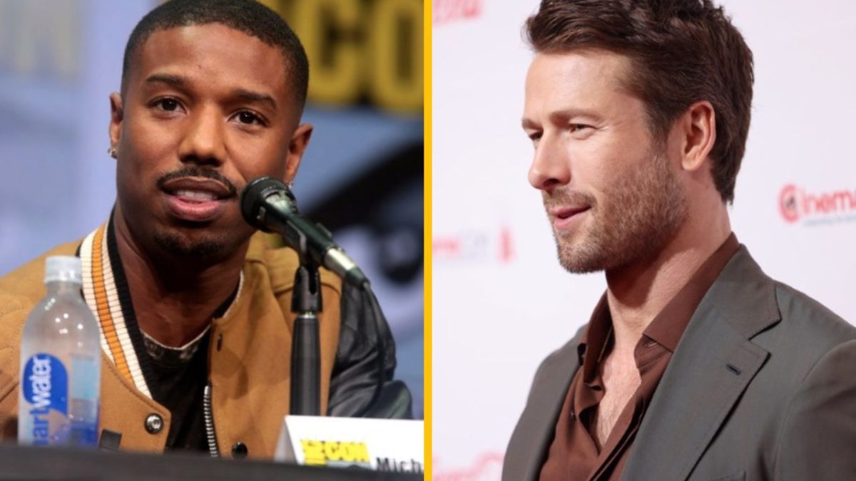 Nie je možné určiť o ktorých dvoch mužov ide na obrázku; jeden hovorí na konferencii a druhý pózuje na červenom koberci.