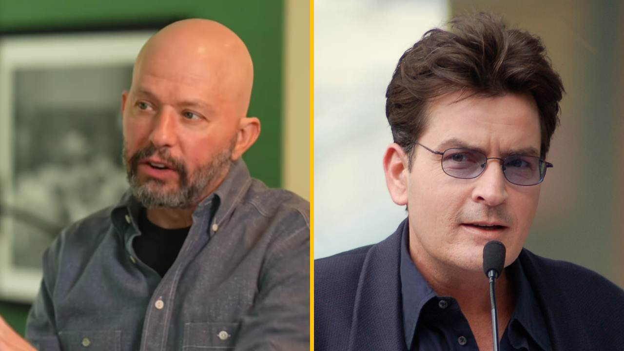 Dva portréty mužov, jeden plešatý s bradou v košeli a druhý s krátkymi tmavými vlasmi a slnečnými okuliarmi.