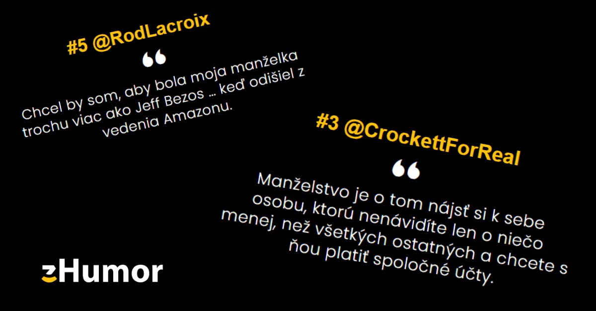 Citáty o manželstve a vzťahoch, ktoré kombinujú humor a iróniu, so zameraním na partnerský život.