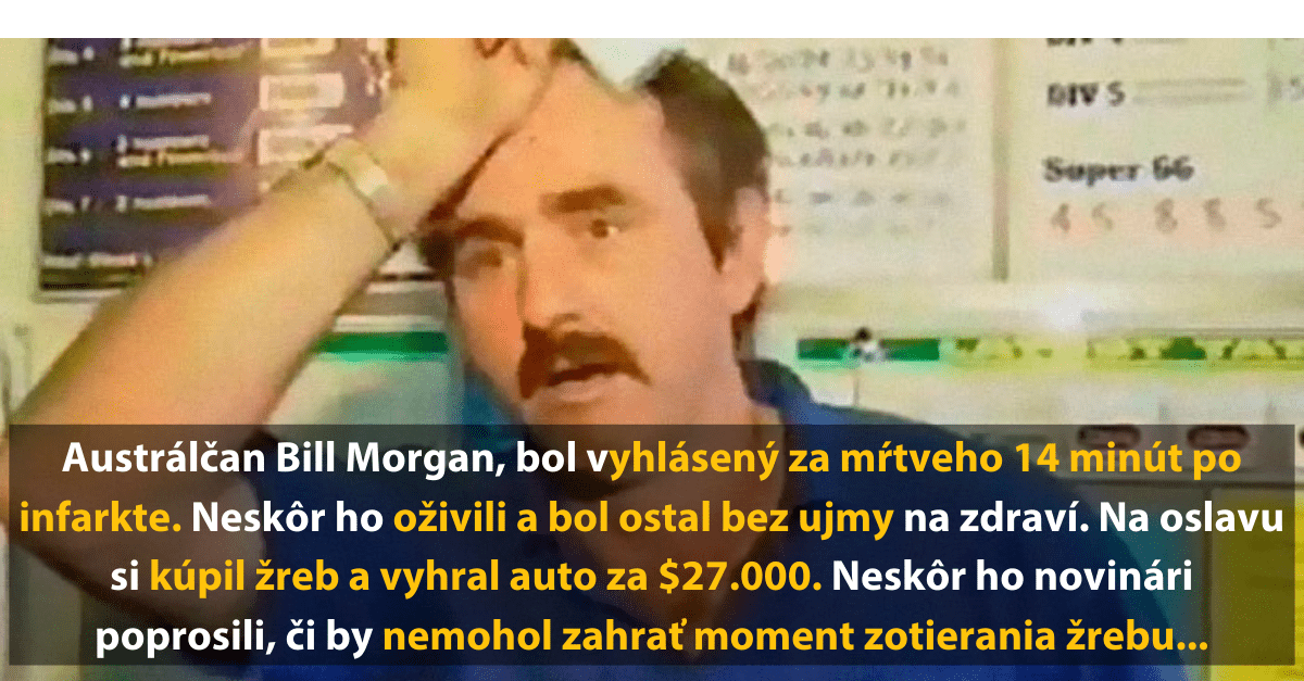 Muž sa zotiera žreb, ktorý vyhral auto v hodnote $27,000, potom čo prežil infarkt a bol vyhlásený za mŕtveho.