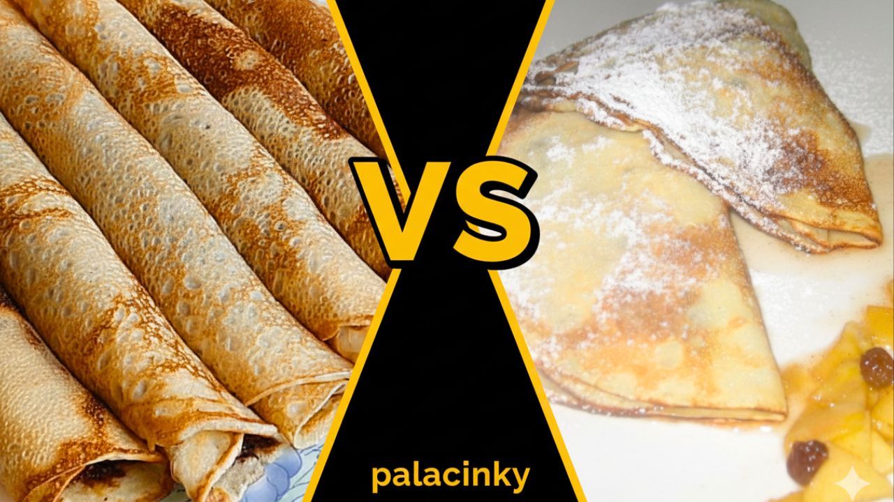 Porovnanie: Rolované palacinky verzus zložené palacinky s ovocím a práškovým cukrom. Ktorá varianta je lepšia?