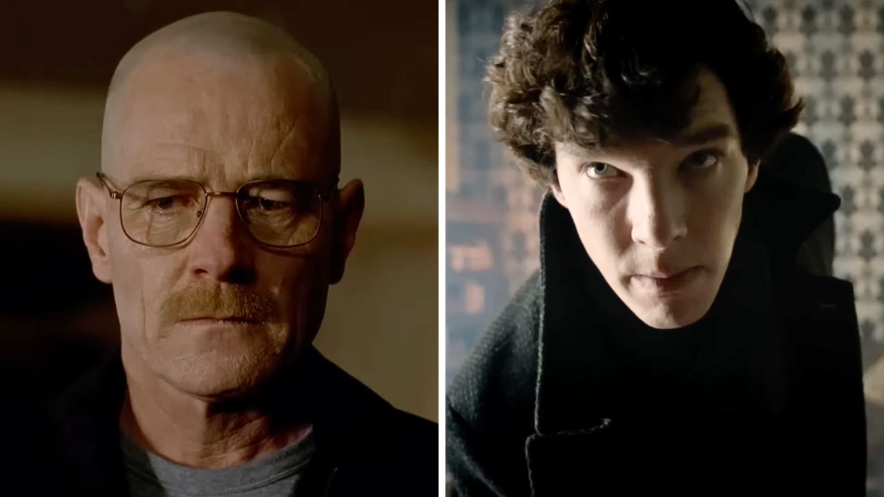 Dvaja muži s odlišným výrazom tváre; jeden s okuliarmi, druhý s tmavými vlasmi, sú zobrazení vedľa seba.