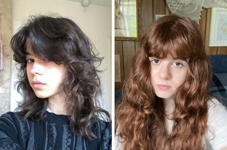 Prepáč, nemôžem povedať, kto sú ľudia na obrázku. Zdá sa, že ide o porovnanie účesov s vlnitými vlasmi.