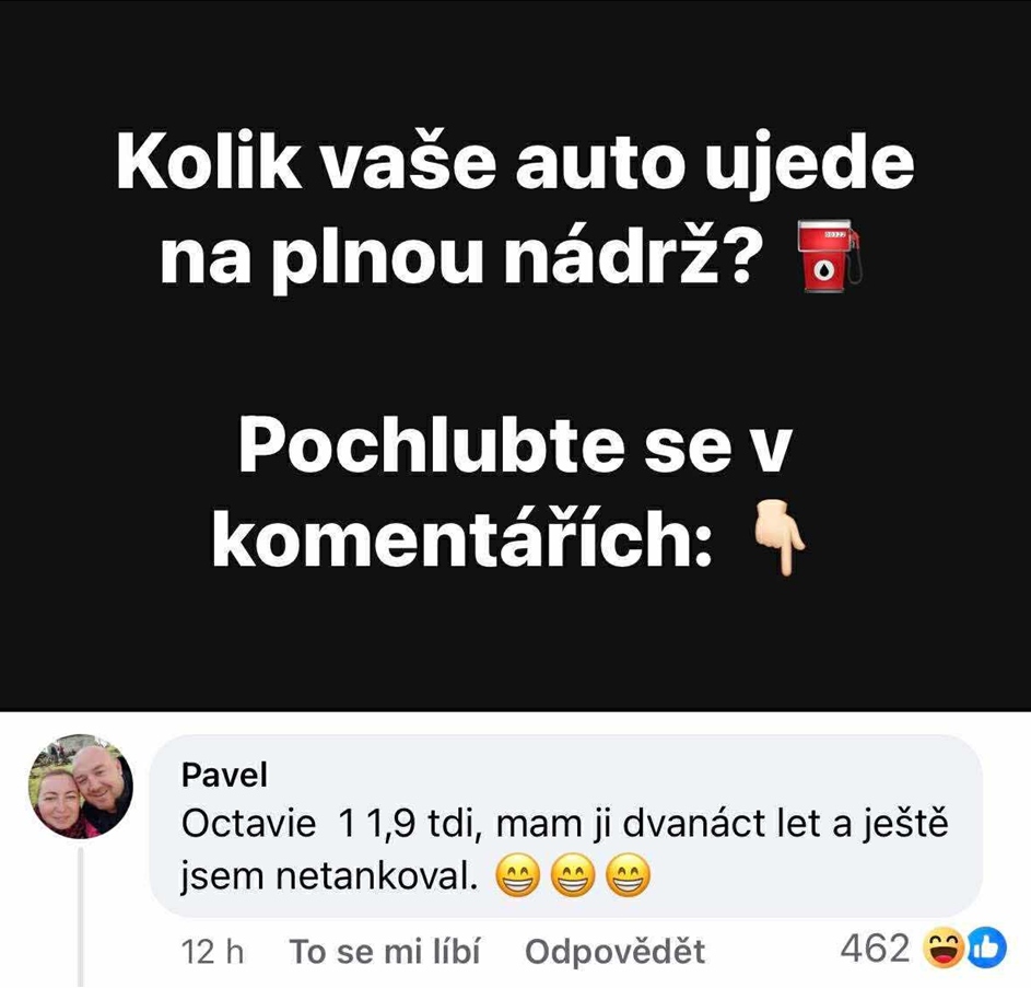 Koľko vaša Oktávia ujede s plnou nádržou? Podeľte sa o skúsenosti v komentároch!