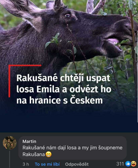 Los Emil má byť presunutý na hranicu s Českom.