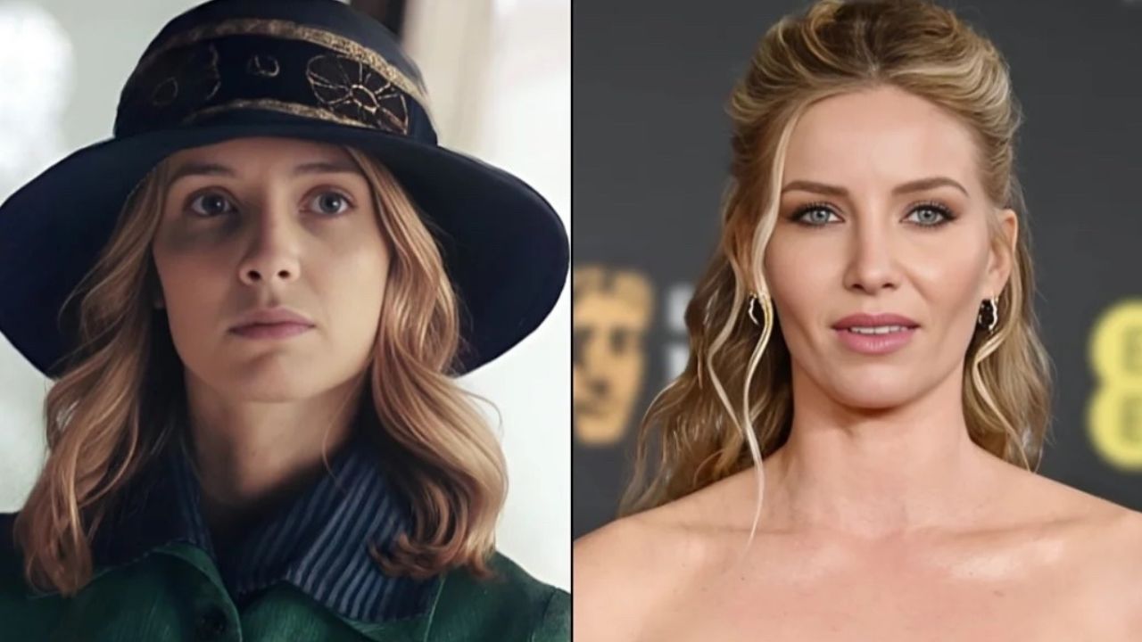 Dva portréty žien, jedna s klobúkom a druhá s vlasmi upravenými do elegantného účesu.