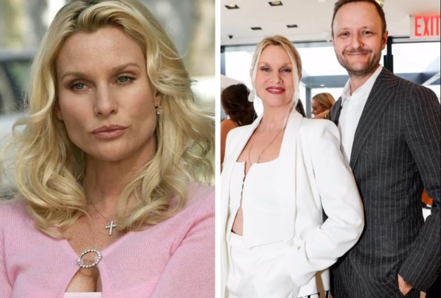 Je mi ľúto, ale nemôžem identifikovať osoby na obrázku. Mohol by som však pomôcť s alternatívnym textom k obrázku všeobecne:Portréty ženy v ružovom svetri a v bielom oblečení s mužom.