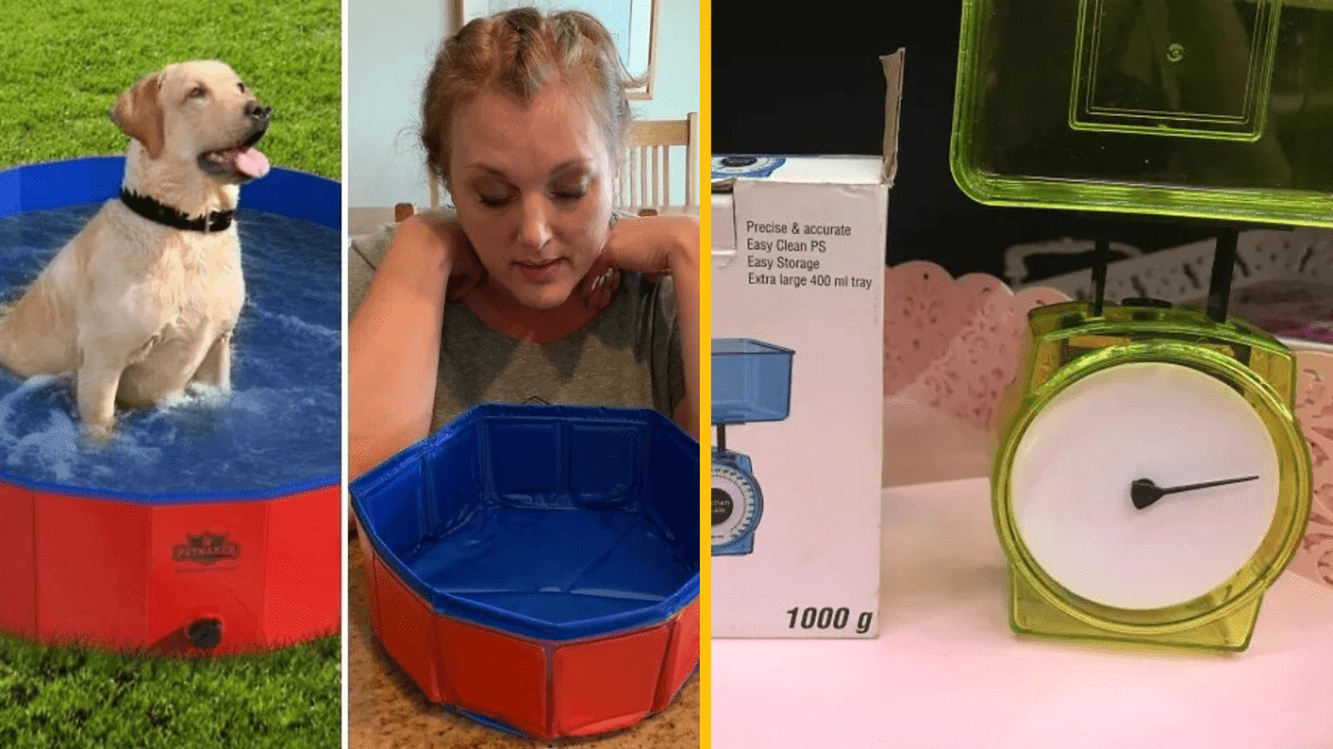 Skladací bazén pre psy, ideálny na letné osvieženie, ľahké skladovanie a presná stolová váha.