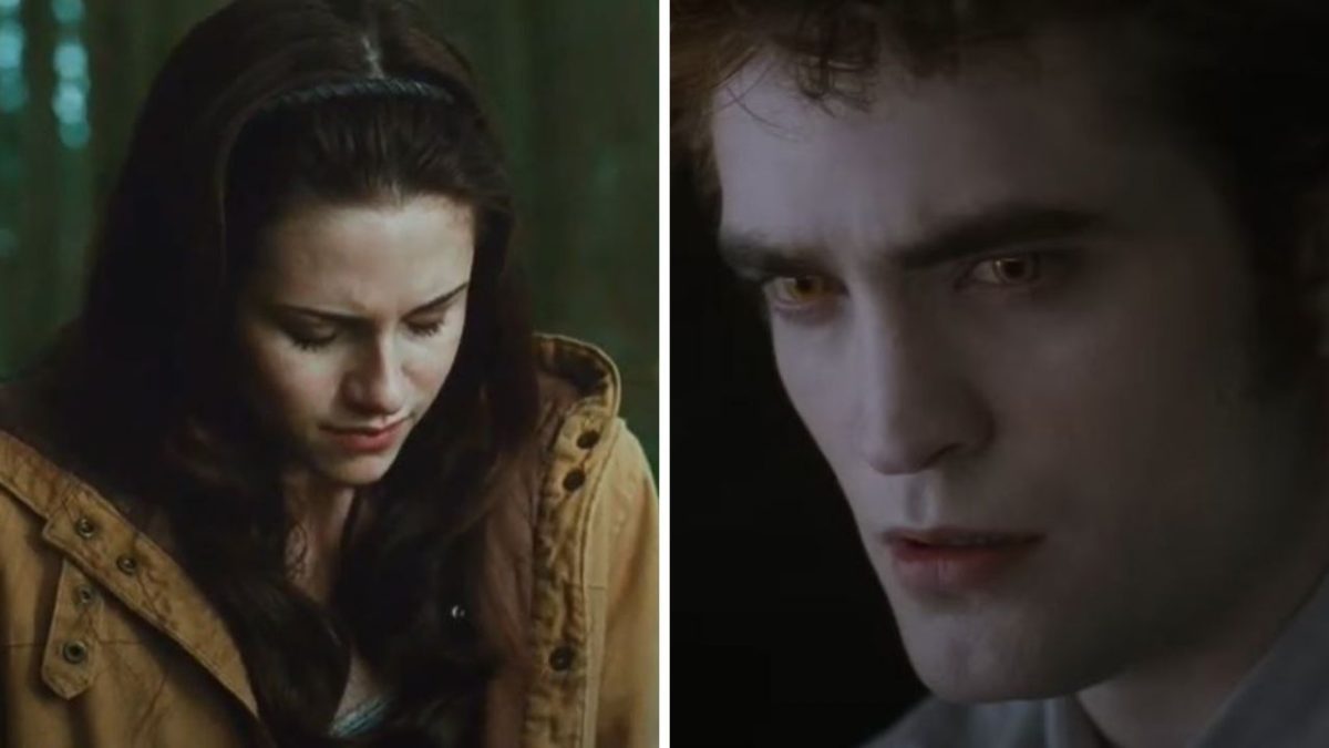 Dve postavy sústredene premýšľajú, každá na inom pozadí. Jedna má hlavu sklonenú, druhá s upretým pohľadom.