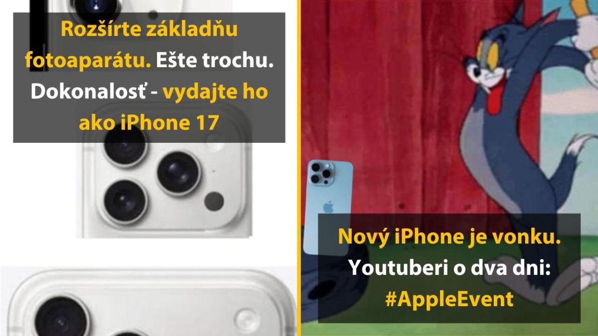 Nový iPhone s vylepšeným fotoaparátom a reakcia na sociálnych sieťach. Očakávanie po Apple Evente.