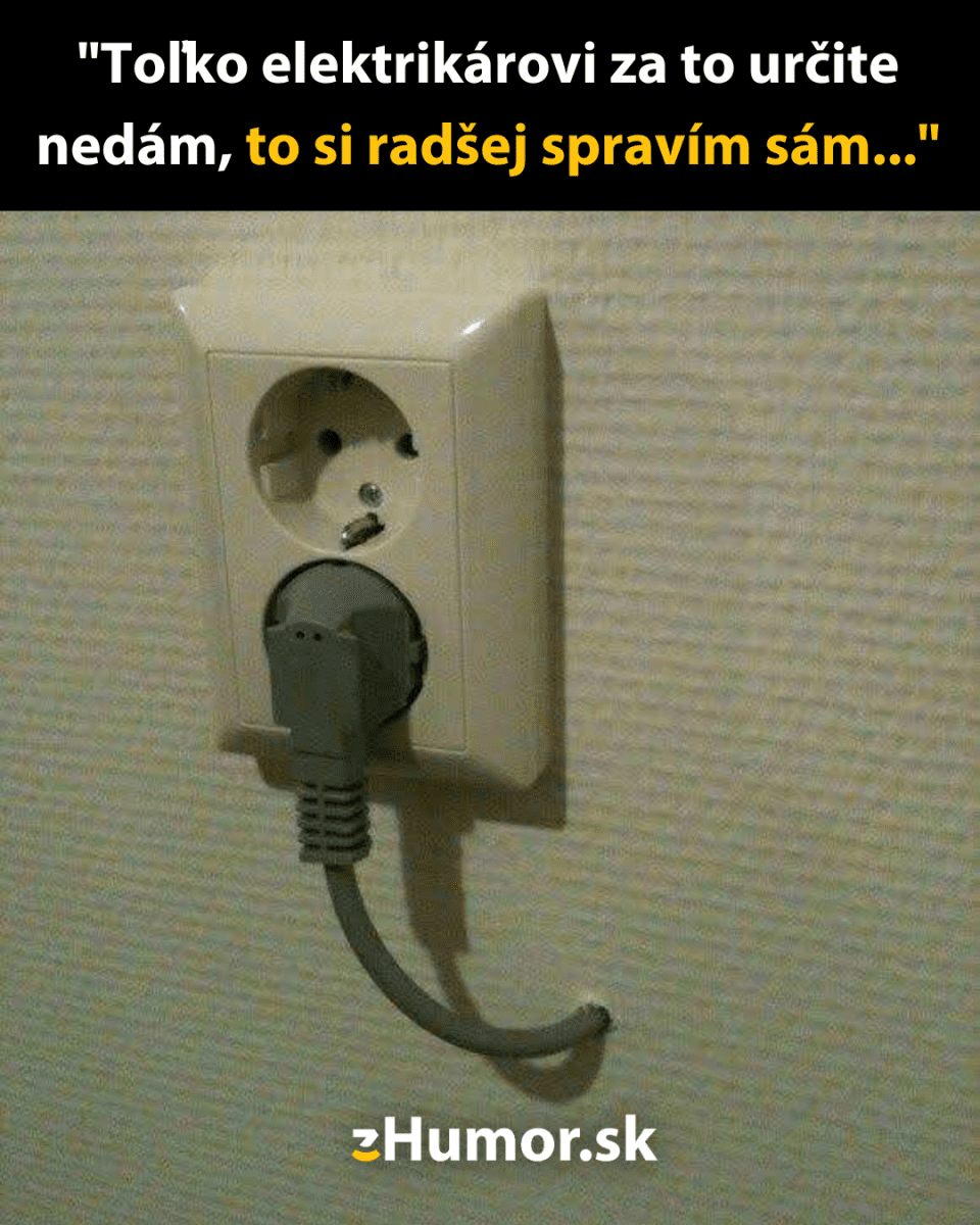 Zástrčka v zásuvke, „urob si sám“ riešenie elektroinštalácie.
