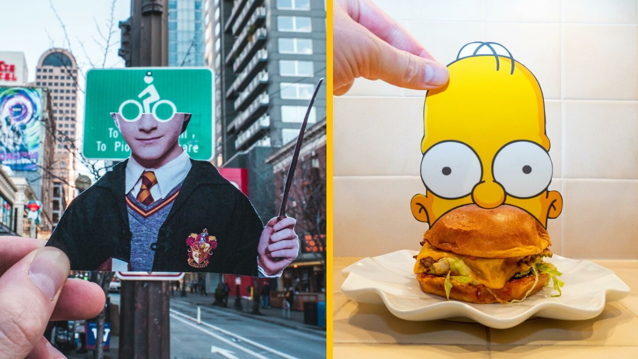 15 zábavných kreatívnych fotiek s rôznymi postavičkami