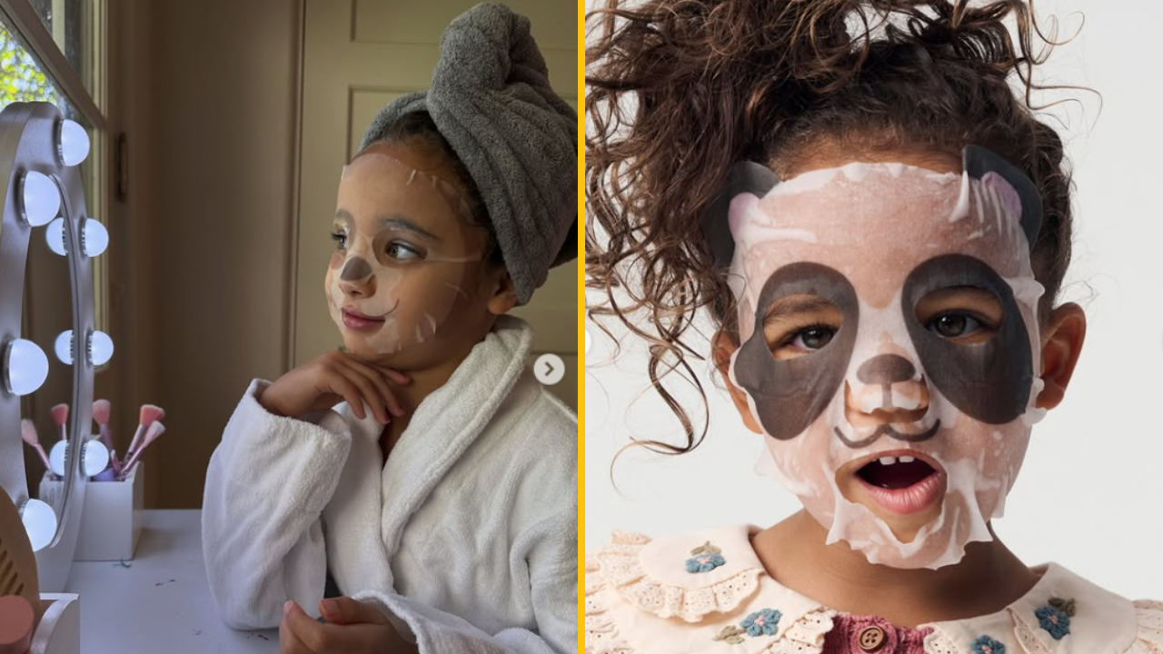Seriálová hviezda vymyslela rutinu starostlivosti o pleť pre 3-ročné deti