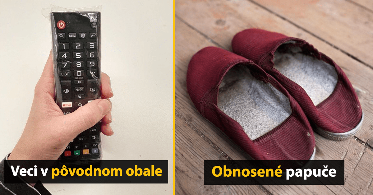 10 bežných domácich predmetov, ktoré sú v poriadku… až kým nepríde návšteva