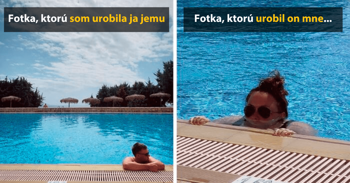 30 vtipných porovnaní – Keď fotí priateľka vs. keď fotí priateľ