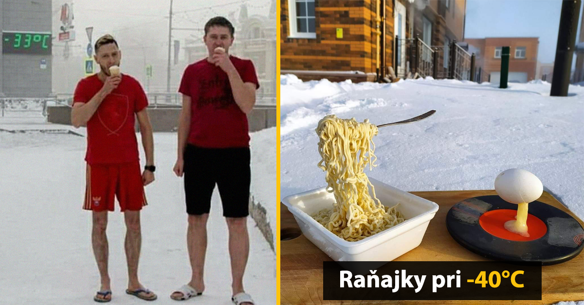 15 obrázkov, ktoré vám dokážu, že zima v Rusku je iný level