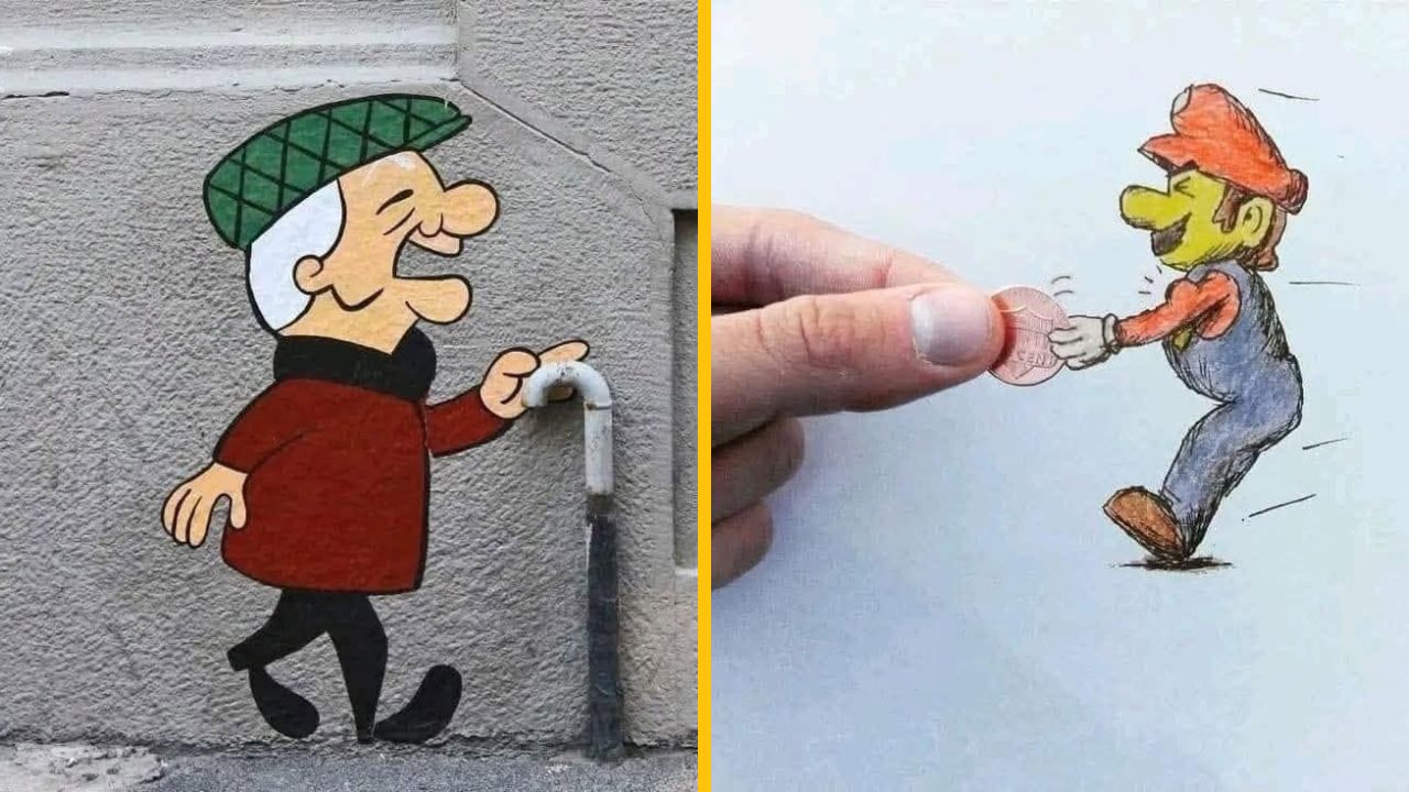 15 vtipne roztomilých kreatívnych obrázkov, ktoré si možno radi pozriete