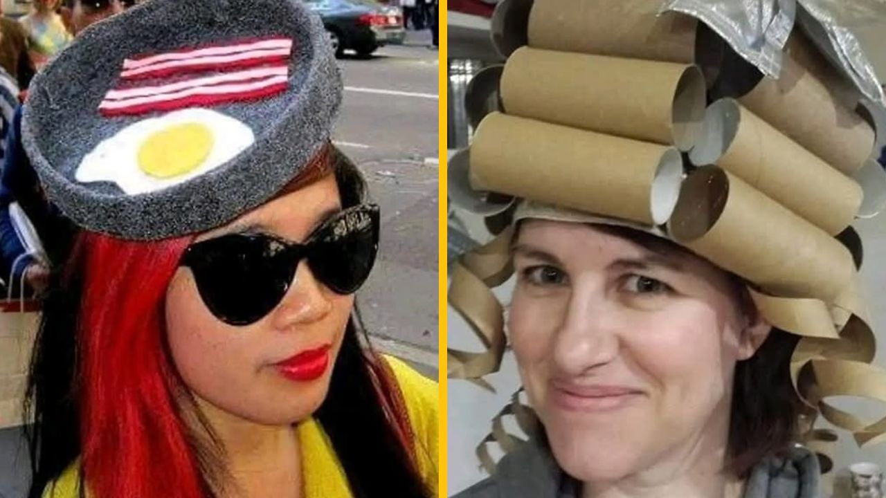 10 vtipných pokrývok hlavy, ktoré ľudia darovali svojim priateľom na narodeniny