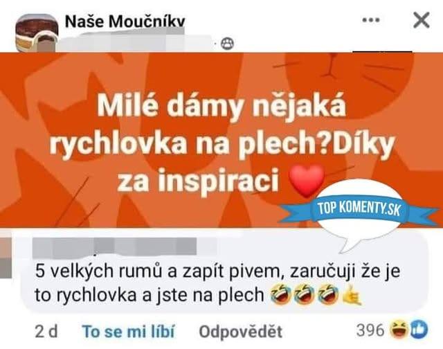 Napájový receptár: Rýchlovka na plech - 5 rumov, zapité pivom. Zaručený efekt. 😆🍻