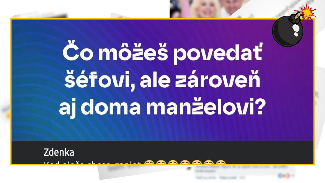 Bomby zo sociálnych sietí #1287 – vety, ktoré môžeš povedať svojmu mužovi aj šéfovi zároveň