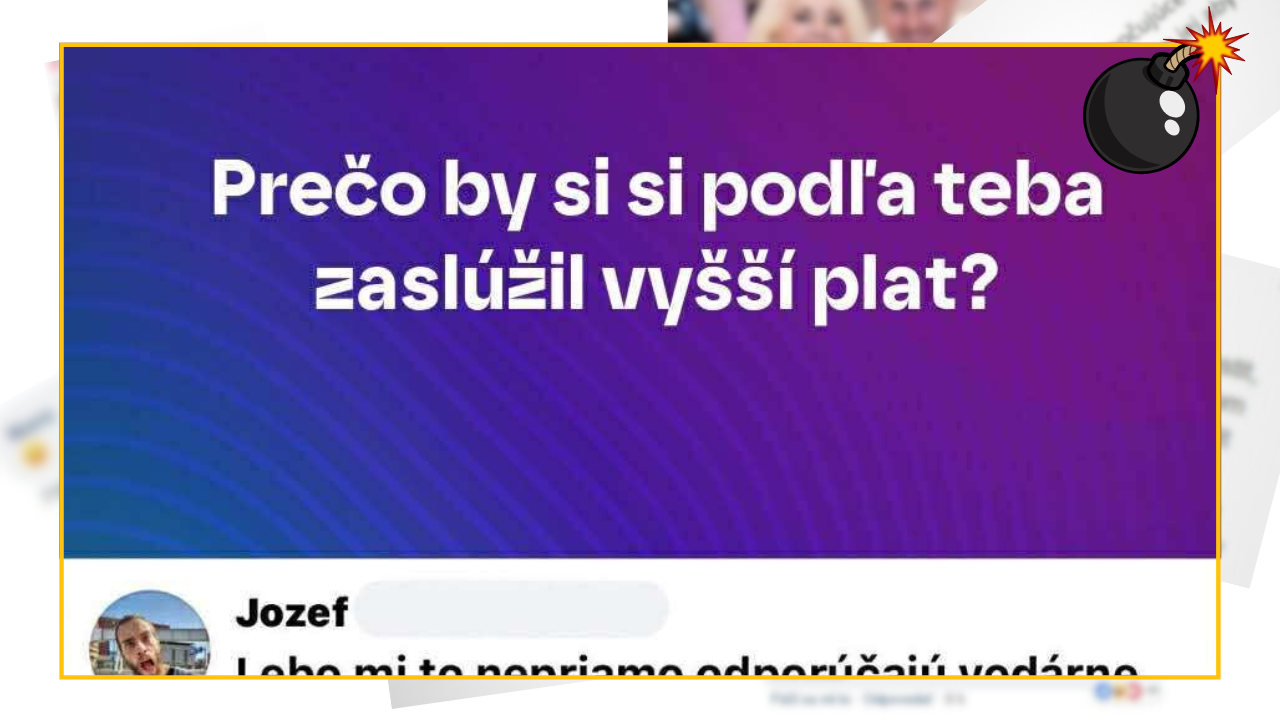 Bomby zo sociálnych sietí #1292 – dosť dobrý dôvod, prečo by si každý z nás zaslúžil vyšší plat