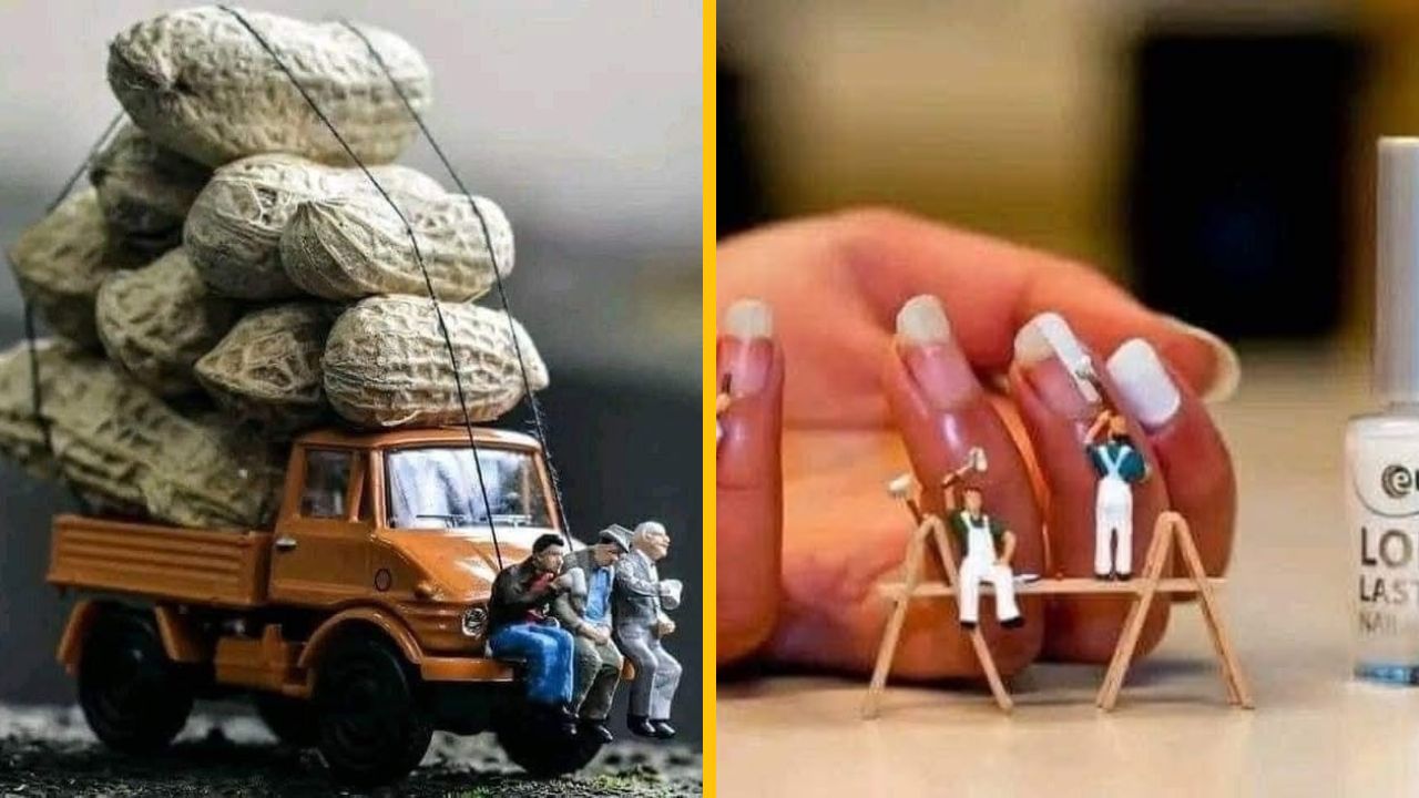 10 kreatívnych miniatúrnych výtvorov, ktoré vám vyčaria úsmev na tvári