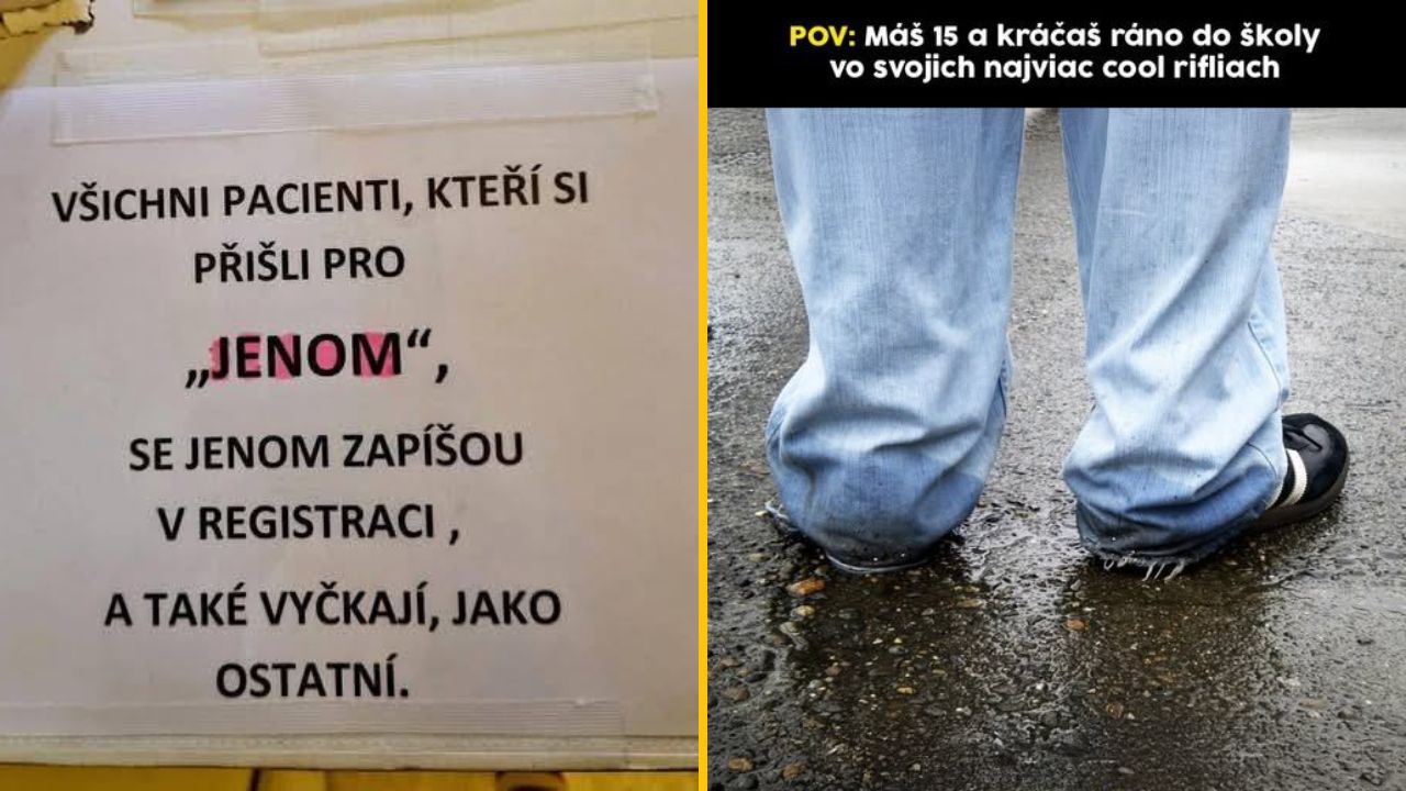 20+ Obrázkov: Všetko vtipné z internetu! #560 – Riflová móda zo školských čias a nezničiteľný kuchynský mlynček u babky