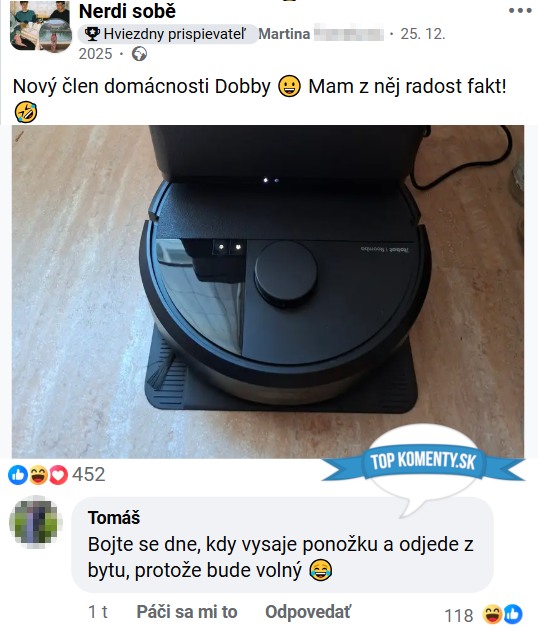 Nový robotický vysávač vo vašej domácnosti pre čisté a upravené podlahy každý deň.