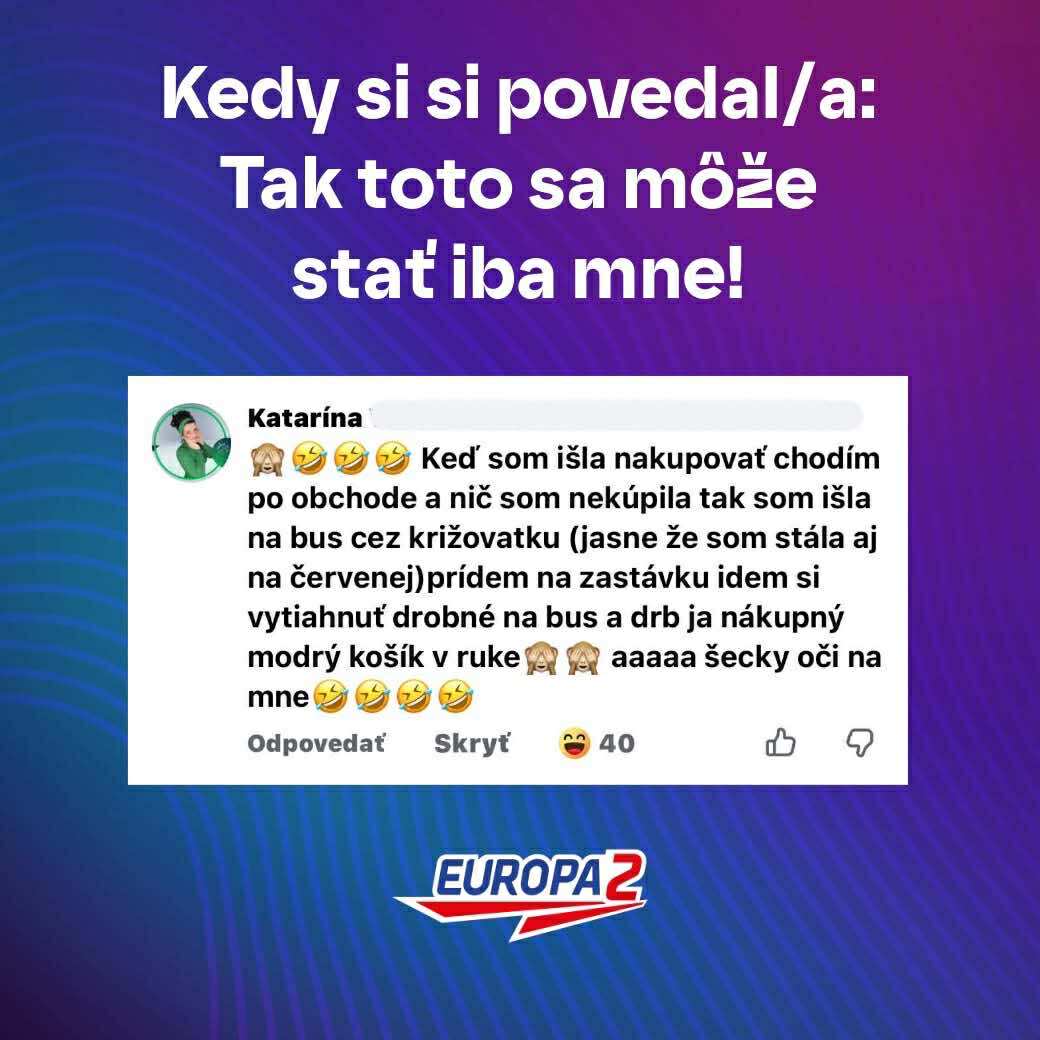 Humorný moment, keď si niekto omylom vzal nákupný košík na autobus – vtipný príspevok z Europa 2.