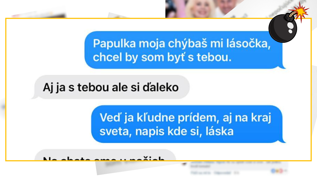 SMS konverzácia o láske a vzdialenosti, s prianím byť spolu aj na diaľku.