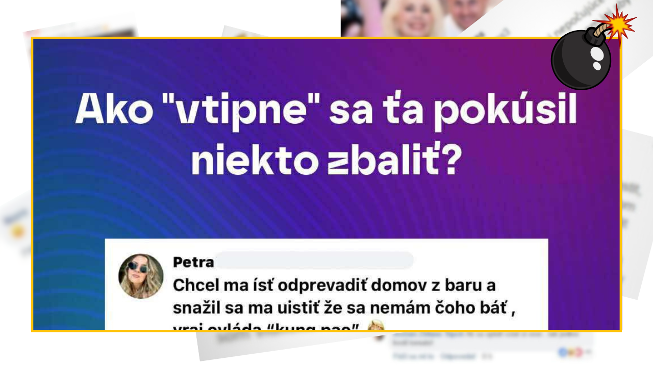 Bomby zo sociálnych sietí #1315 – Petru sa pokúsil zbaliť v bare chalan, ak by s ním zostala, hladná určite nikdy nebude