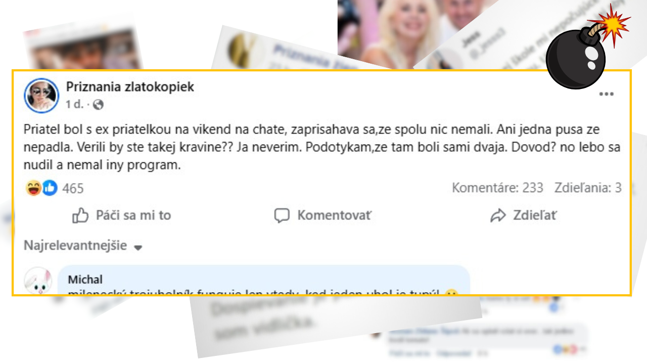 Bomby zo sociálnych sietí #1316 – jediný dôvod vďaka ktorému funguje milenecký trojuholník