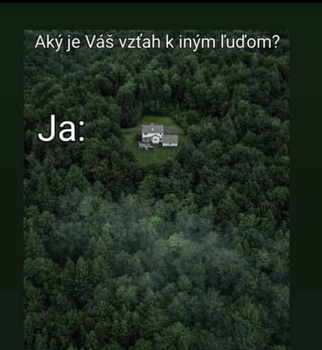Dom izolovaný v hustej lese symbolizujúci samostatnosť a súkromie.