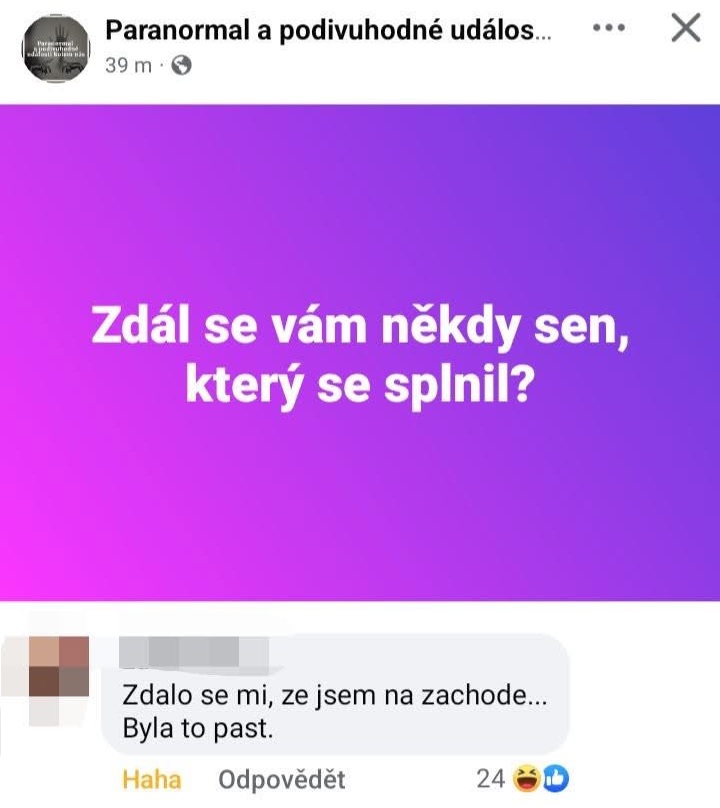 Meme s otázkou o splnených snoch a vtipným komentárom o sne na toalete.