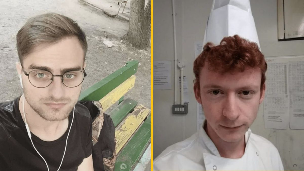 Prepáč, neviem určiť, kto sú osoby na fotografii. Môžem však pomôcť s inou formou popisu.Možný alternatívny text:Dvaja muži,