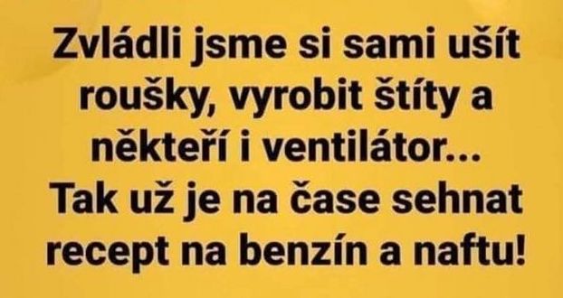 DIY riešenia počas pandémie: Od rúšok po ventilátory, teraz je čas na recept na benzín a naftu.