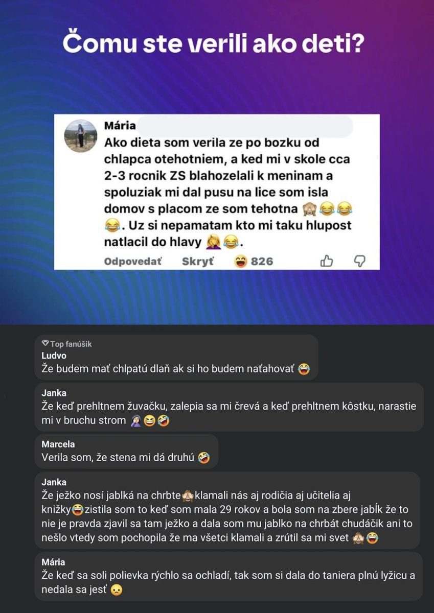 Vtipné detské mýty: Ako ste ich vnímali ako deti? Zábavné príbehy od strachu z bozku po verenie sladkým klamstvám.