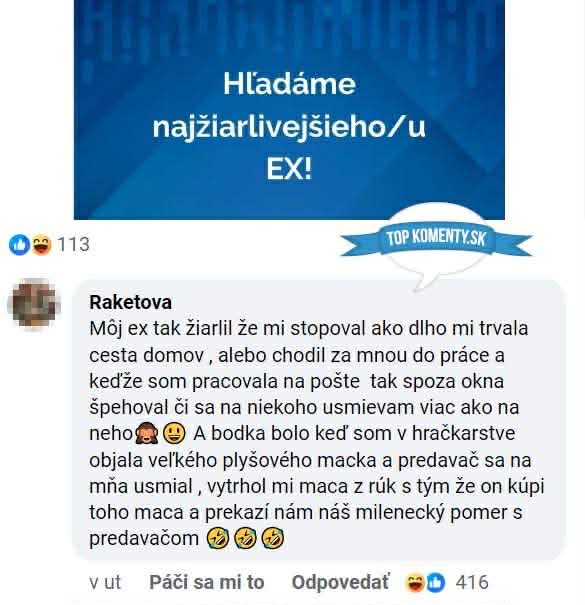 Hľadanie najžiarlivejšieho ex-priateľa prostredníctvom humorných príbehov na sociálnej sieti.