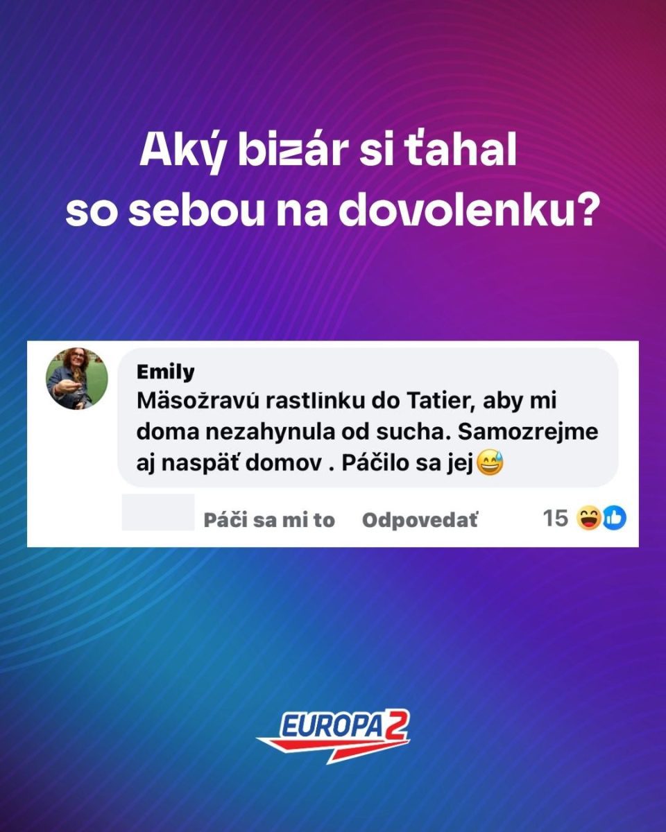Aký bizár si vzal na dovolenku? Odgovor: Mäsožravá rastlina do Tatier, aby nezahynula.