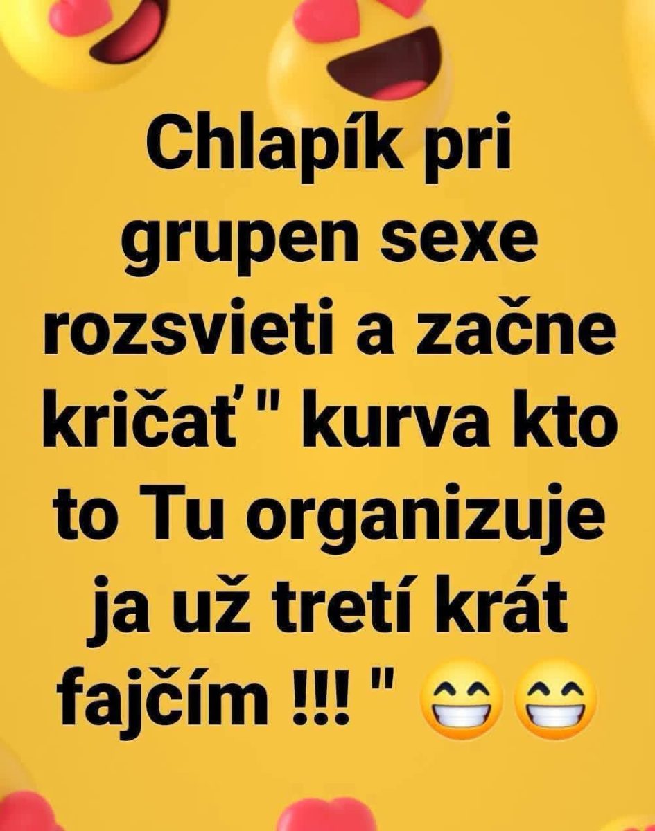 Vtipný citát na žltom pozadí s emotikonmi, popisujúci zmätok počas skupinovej aktivity.