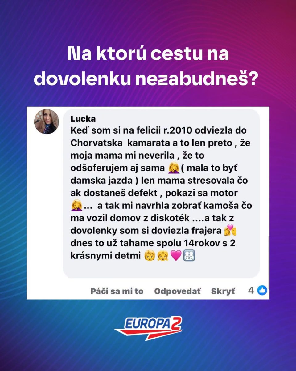 Na ktorú nezabudnuteľnú dovolenku myslíte? Príbeh o nečakanej láske a vzťahu, ktorý trvá už 14 rokov.