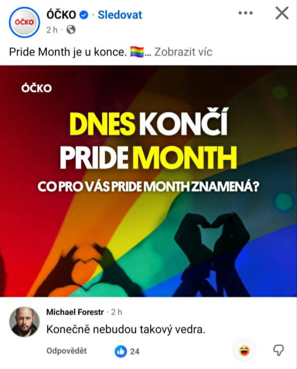 Dnes končí Pride Month, otázka pre vás: Čo pre vás Pride Month znamená? Pozadie s dúhovou vlajkou a znakmi srdca.